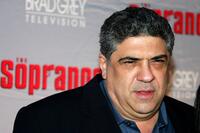 Vincent Pastore at the premiere of "The Sopranos."