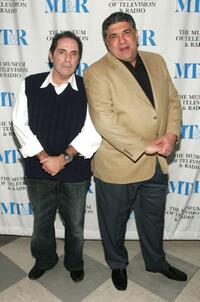 David Proval and Vincent Pastore at the Museum of Television and Radio presentation of "The Whacked Sopranos."
