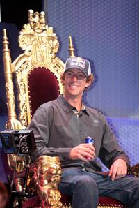 Travis Pastrana at the Red Bull Gets Toasted with Travis Pastrana event.