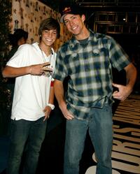Ryan Sheckler and Travis Pastrana at the Inaugural Arby's Action Sports Awards.