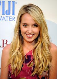 Megan Park at the Nigel Barker and the HSUS "A Sealed Fate?" photography exhibition.