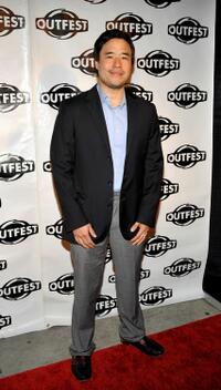 Randall Park at the Outfest Fusion Achievement Awards.