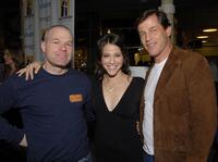 Director Uwe Boll, Jackie Tohn and Michael Pare at the 2007 Hollywood Film Festival.
