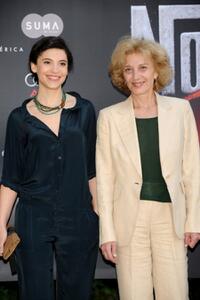 Irene Visedo and Marisa Paredes at the photocall of "Nocturna" new Guillermo del Toro book.