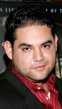 Juan Pareja at the premiere of "The Mist."