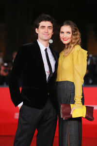 Flavio Parenti and Eleonora Albrecht at the premiere of "Goltzius And The Pelican Company" during the 7th Rome Film Festival.