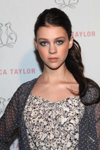 Nicola Peltz at the Rebecca Taylor Fall 2011 fashion show during the Mercedes-Benz Fashion Week.