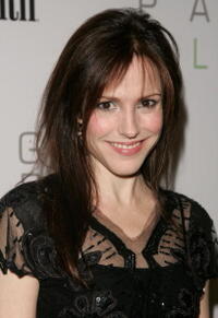 Mary-Louise Parker at the Men's Health & Best Life exhibition for photographer Nigel Parry in N.Y.