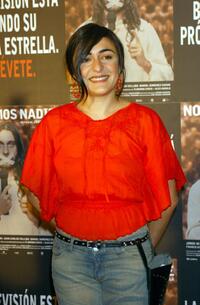 Candela Pena at the Madrid photocall of "Nos Somos Nadie."