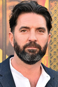 Drew Pearce at the premiere of "Hotel Artemis" in Westwood, California.