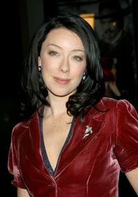 Molly Parker at the HBO's Telefilm premiere of "Deadwood".