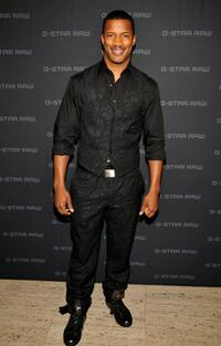 Nate Parker at the G Star Fall 2008 fashion show during the Mercedes-Benz Fashion Week Fall 2008.