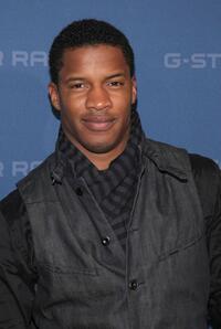 Nate Parker at the G Star Fall 2009 fashion show during the Mercedes-Benz Fashion Week.