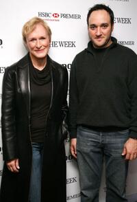 Glenn Close and Gregg Bello at the In-house screening of "The World According To Garp."