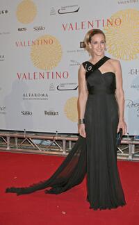 Sarah Jessica Parker at the post haute couture show gala dinner and ball in the Parco dei Daini for Valentino : 45th Anniversary Celebration.