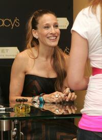 Sarah Jessica Parker at the Macy's in Herald Square to launch her new fragrance "Covet".