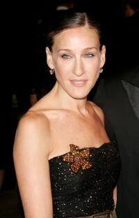 Sarah Jessica Parker at the Ralph Lauren 2008 Fashion Show at Mercedes-Benz Fashion Week Spring 2008.