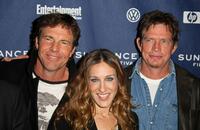 Sarah Jessica Parker, Dennis Quaid and Thomas Haden Church at the Sundance Film Festival premiere of "Smart People".