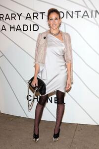 Sarah Jessica Parker at the opening party of Mobile Art.