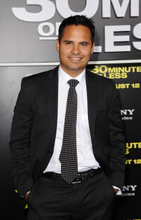 Michael Pena at the California premiere of "30 Minutes Or Less."