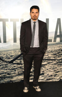Michael Pena at the California premiere of "Battle: Los Angeles."