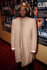 Shaun Parkes at the UK gala screening of "Clubbed."