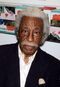 Gordon Parks at the New York premiere of "Brother To Brother".