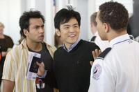 Kal Penn as Kumar and John Cho as Harold in "Harold and Kumar Escape from Guantanamo Bay."