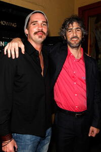 Ross Patterson and Director Jason Freeland at the Los Angeles premiere of "Garden Party."