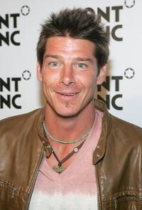 Ty Pennington at the launch of Mont Blanc's first Women's jewelry collection party.