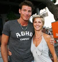 Ty Pennington and Drea Bock at the grand opening of "ADHD."