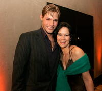 Justin Bruening and Sydney Penny at the annual Daytime Emmy nominee party.