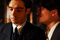 Javier Beltran as Federico Garcia Lorca and Robert Pattinson as Salvador Dali in "Little Ashes."
