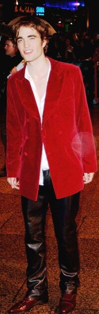 Robert Pattinson at the world premiere of "Harry Potter And The Goblet Of Fire."