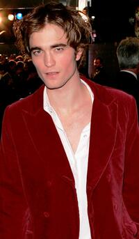 Robert Pattinson at the world premiere of "Harry Potter And The Goblet Of Fire."
