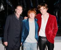 David Bradley, Rupert Grint and Robert Pattinson at the party of the world premiere of "Harry Potter And The Goblet Of Fire."