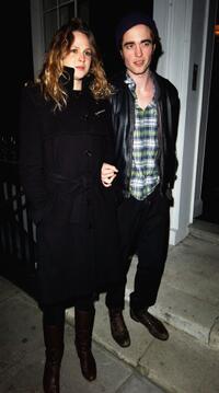 Robert Pattinson and a Guest at the re-launch of bi-annual Loaded Fashion.