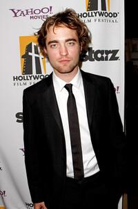 Robert Pattinson at the Hollywood Film Festivals Gala Ceremony.