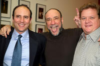 Jordan Lage, F. Murray Abraham and Del Pentecost at the opening night of "Almost An Evening" in New York.