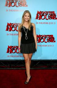 Ashley Benson at the premiere of "Monster House."