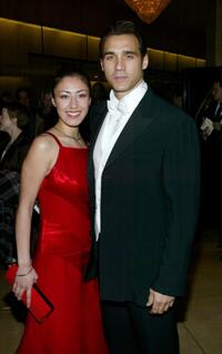 Adrian Paul and guest at the 53rd Annual ACE Eddie Awards.