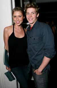 Hunter Parrish and Allison Tyler at the RBK Style Lounge.