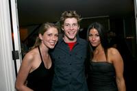 Allison Tyler, Hunter Parrish and Kari Feinstein at the RBK Style Lounge.