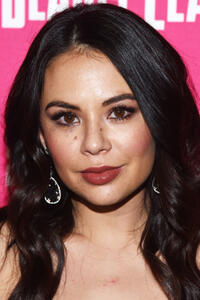 Janel Parrish at the "Deadly Class" premiere screening in West Hollywood, California.