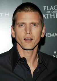 Barry Pepper at the screening of "Flags Of Our Fathers".