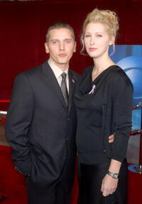 Barry Pepper and wife Cindy at the 53rd Annual Primetime Emmy Awards.