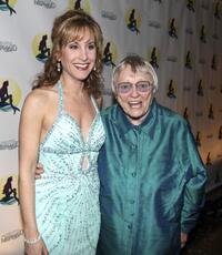 Jodi Benson and Pat Carroll at the after party to celebrate the opening night of Broadway's "The Little Mermaid."