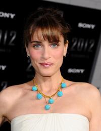 Amanda Peet at the California premiere of "2012."