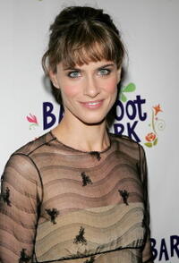 Amanda Peet at the after party for the play opening night of "Barefoot in the Park" in N.Y.