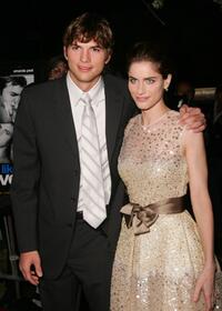 Ashton Kutcher and Amanda Peet at the special screening of "A Lot Like Love."